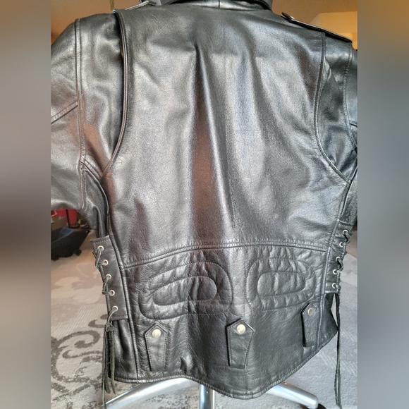 Leather Riding Shell - Picture 2 of 4